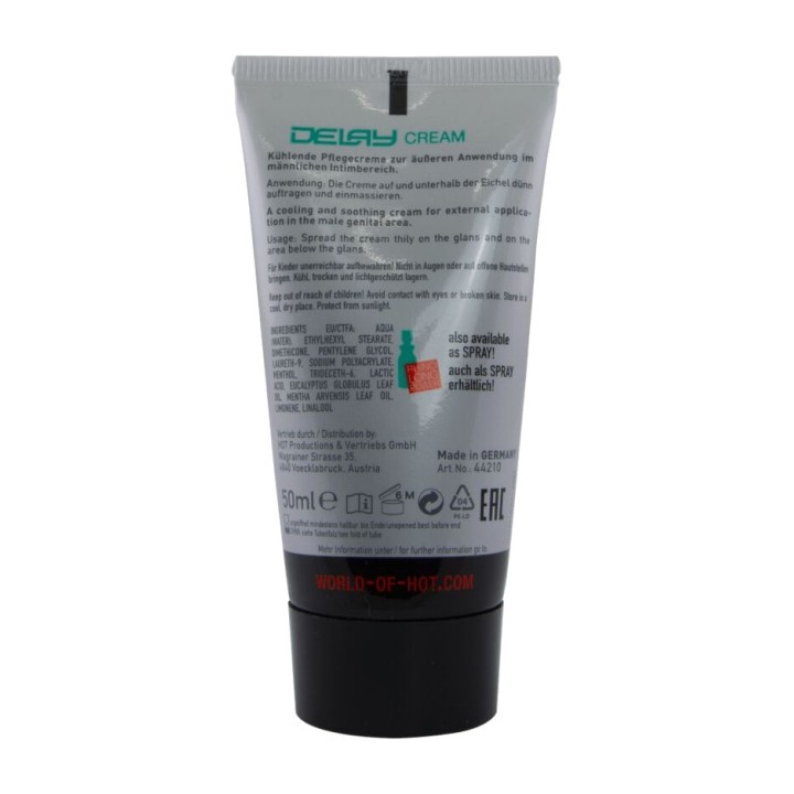 HOT Férfi lassító krém 50 ML D-245308