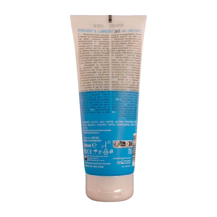HOT Γελ μασάζ και λιβιδικά 2 σε 1 MASSAGE GLIDE 200 ML