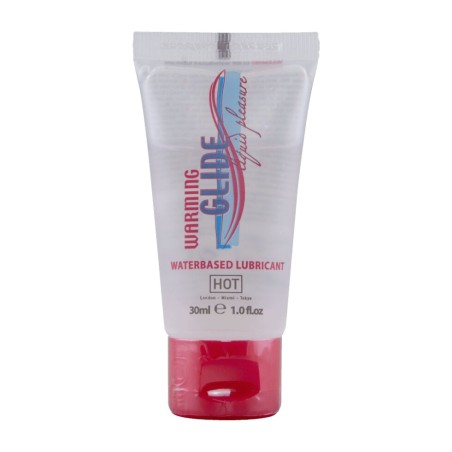 water-based lubricant with heating effect glide liquid pleasure 30 ml