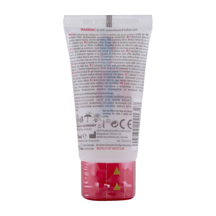 HOT Water-based lubricant with heating effect GLIDE LIQUID