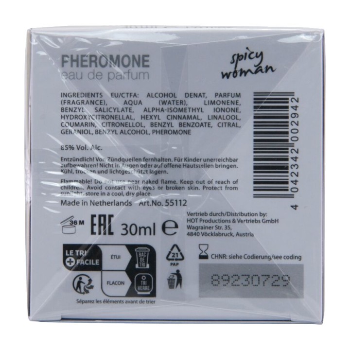 HOT Køndsdamp for kvinder MIAMI SPICY 30 ML D-245334