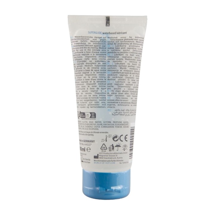 HOT Waterbasis olie SUPERGLIDE-LIQUID PLEASURE 100 ML