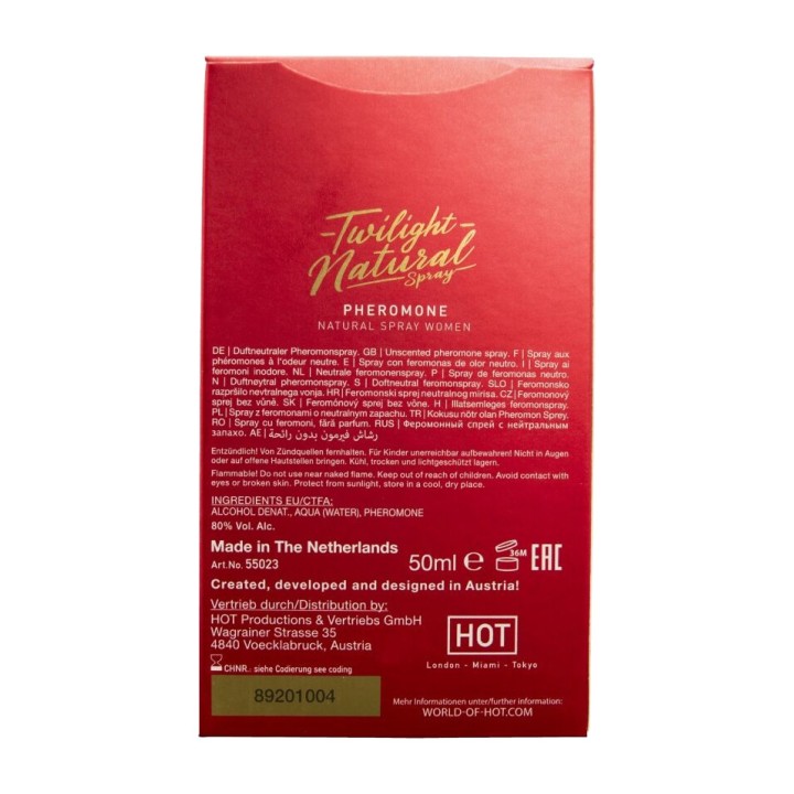 HOT Přirozené feromony pro ženy TWILIGHT 50 ML D-245324