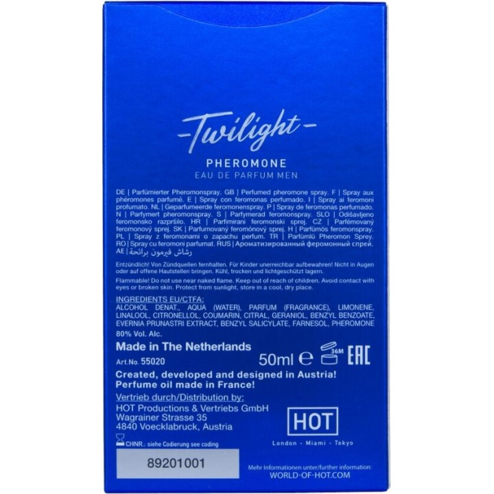 HOT Profumo con ferormoni per uomo TWILIGHT 50 ML D-245321