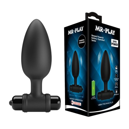 analplug med vibration super power