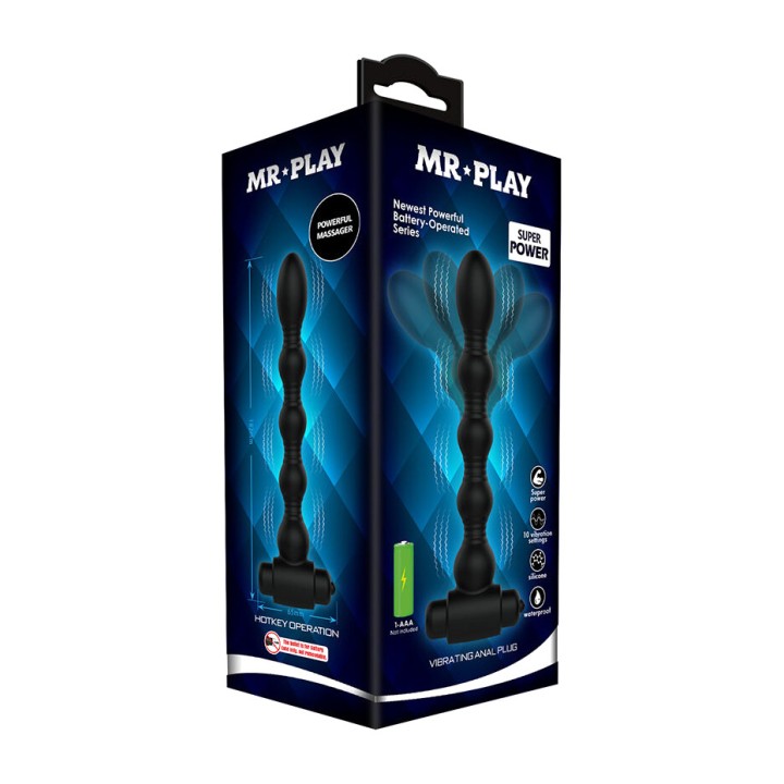 MR PLAY Vibrerende analplug D-245187