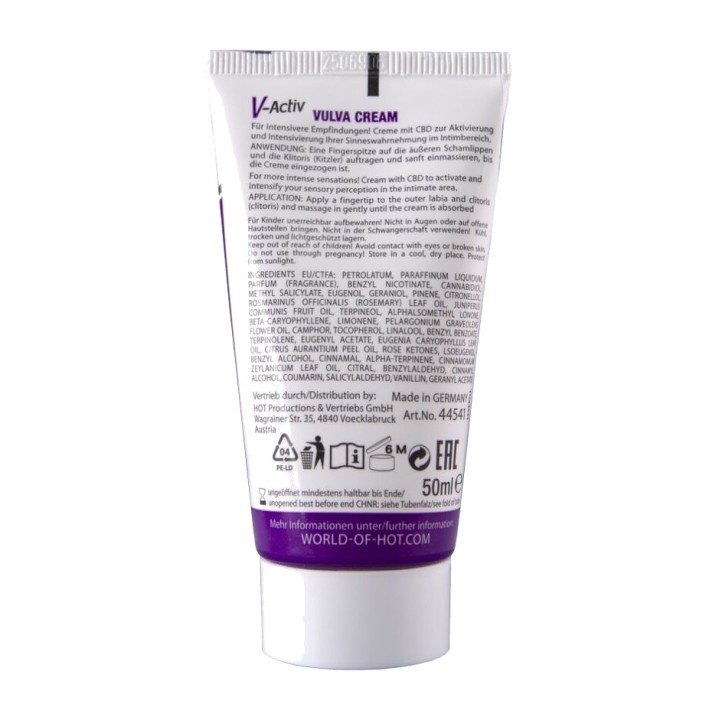HOT Creme para vulva com CBD 50 ML D-245315