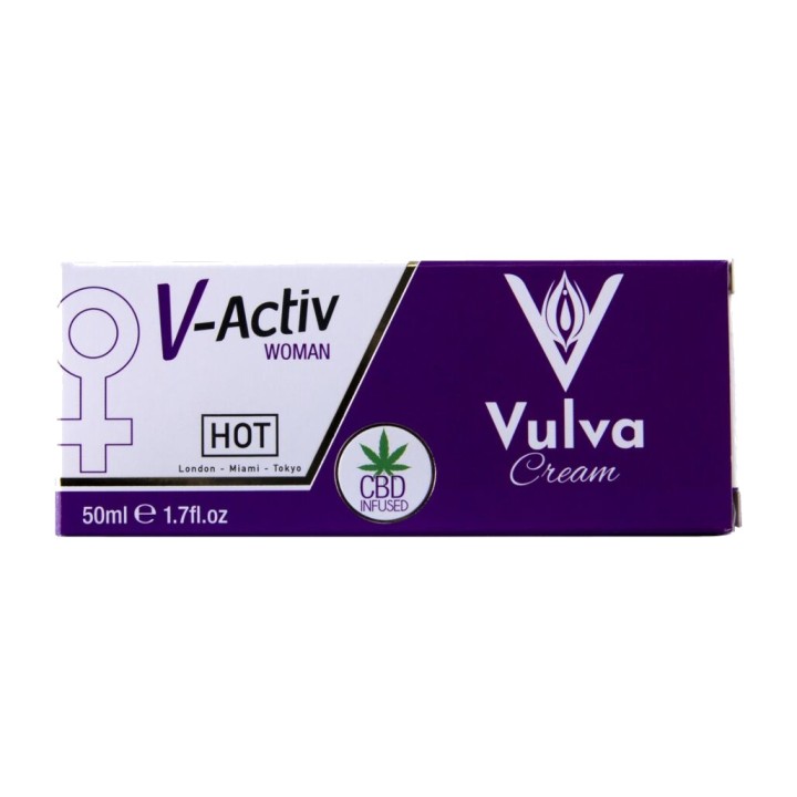 HOT Crema per vulva amb CBD 50 ML D-245315