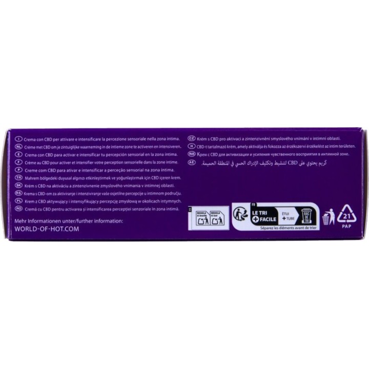HOT Creme para vulva com CBD 50 ML D-245315