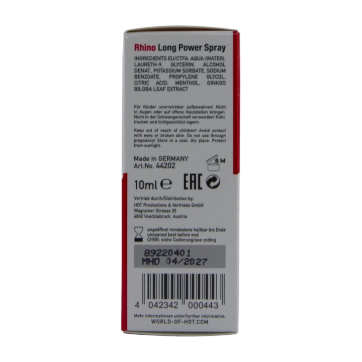 HOT Flame retardant spray RHINO LONG POWER 10 ML D-245307