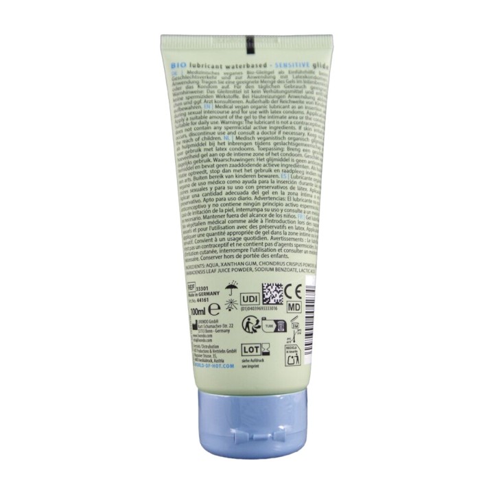 HOT Llubrificant ecològic base aigua sensible BIO-LUBRICANT