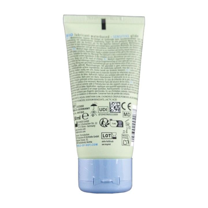 HOT Llubrificant ecològic base aigua sensible BIO-LUBRICANT
