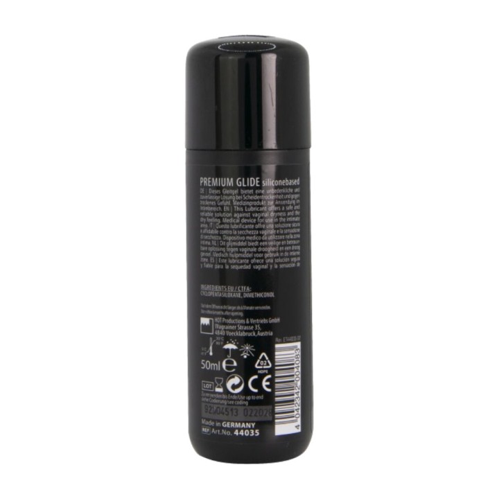 HOT Silikonbasierte Lubrikant PREMIUM-SILICONE GLIDE 50 ML