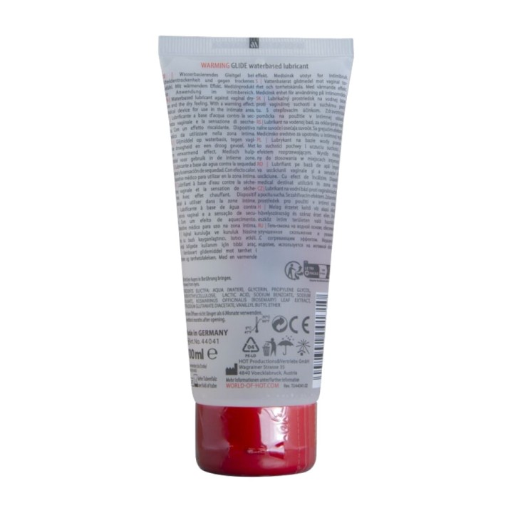 HOT Water-based lubricant with heating effect GLIDE LIQUID