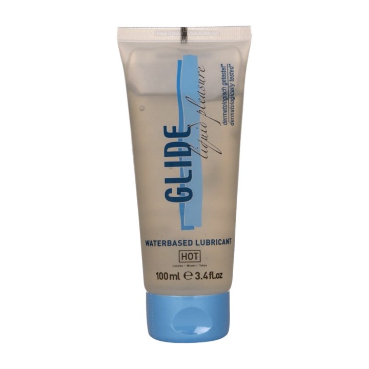 HOT Vodena osnovna olja GLIDE LIQUID PLEASURE 100 ML