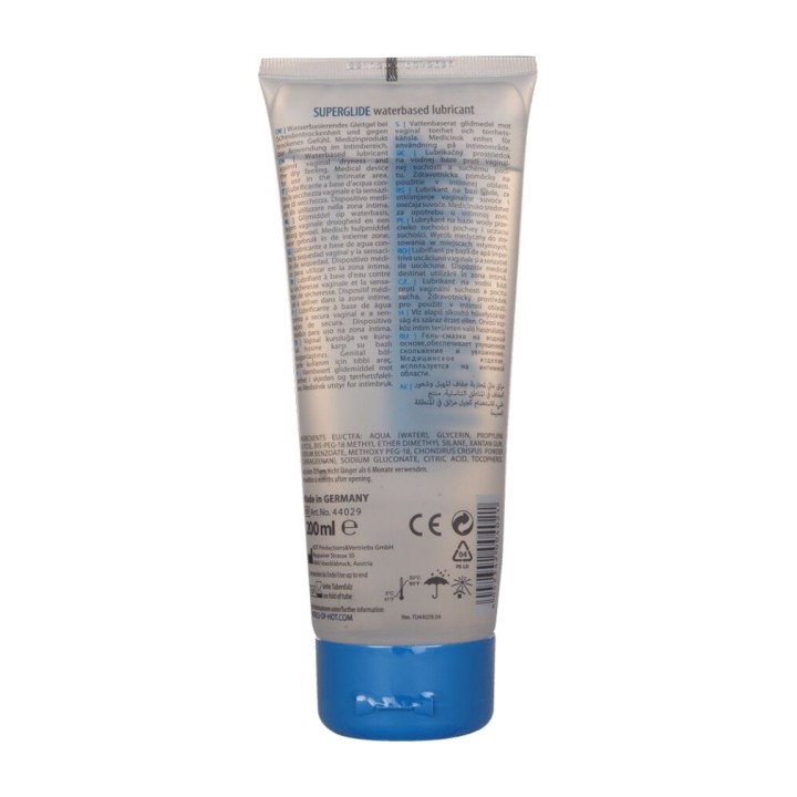 HOT Llubrificant a base d'aigua SUPERGLIDE-LIQUID PLEASURE