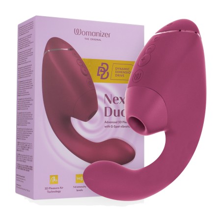 duales klitoris- und g-punkt-stimulationsgerät mit schwingung duo next