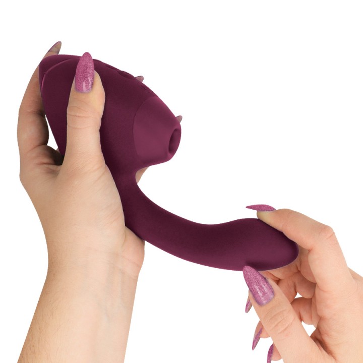 WOMANIZER Stimolatore duale per clitoride e punto G con