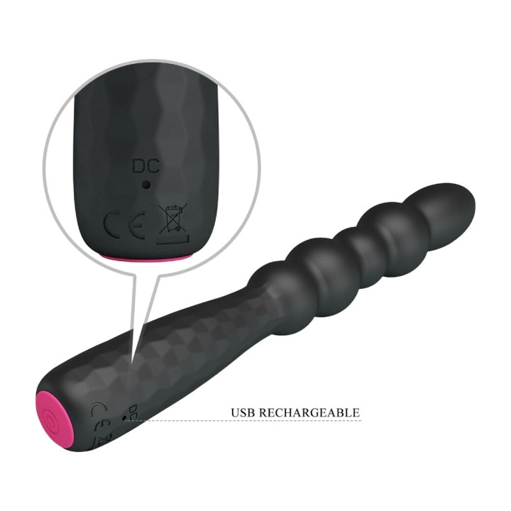 MR PLAY Flexibel vibrerande analplug D-245188