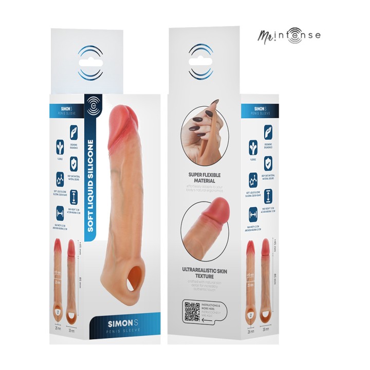 MR INTENSE Σιλικόνη καλύπτει τον πένις SIMON D-245167VAR