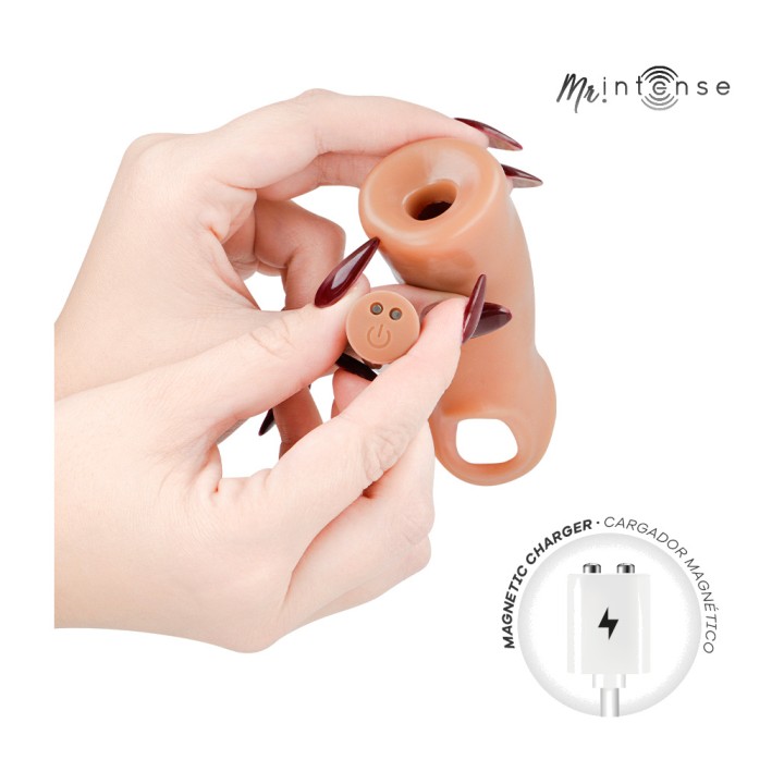 MR INTENSE Vibrateur pour pénis en silicone avec