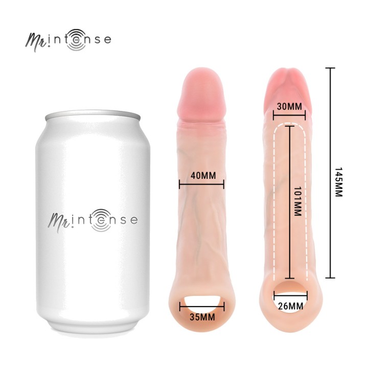 MR INTENSE Vibrateur pour pénis en silicone avec