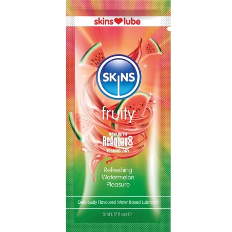waterbasis monodosis lube fruity-5ml
