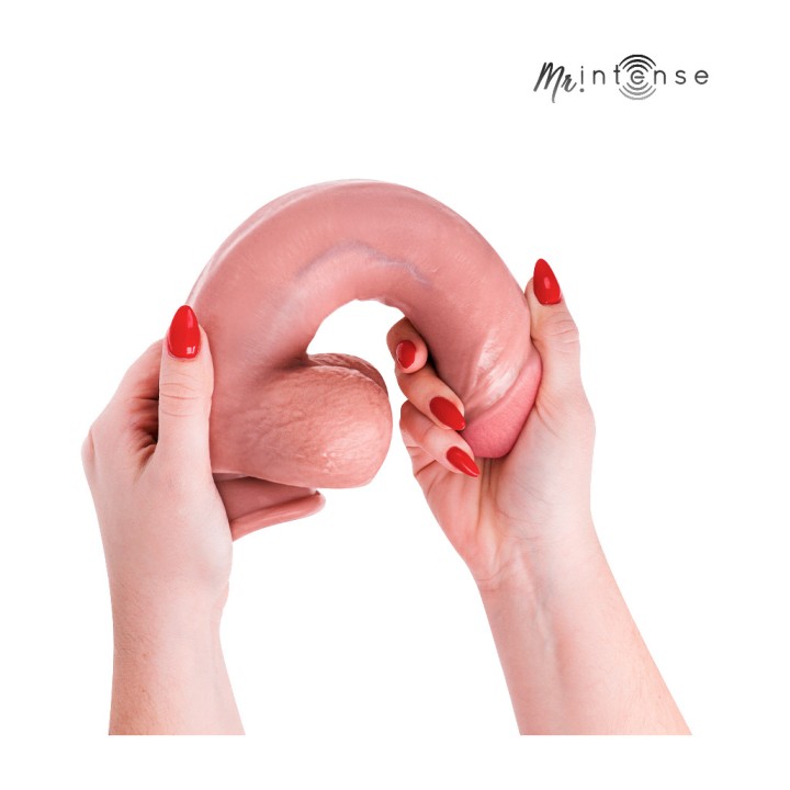 MR INTENSE Ultra-realistic dildo with testicles NEESON-27CM