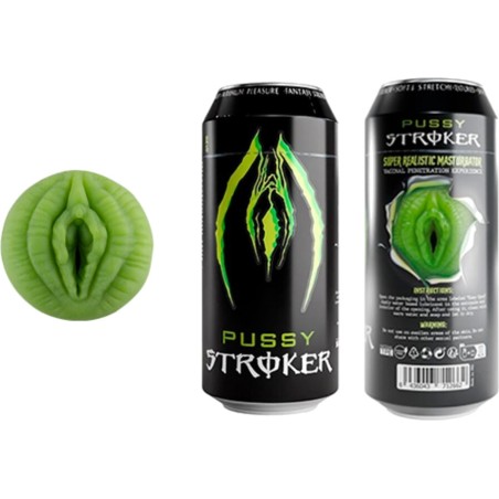stimulateur masculin vagin forme de canette d'énergie pussy stroker