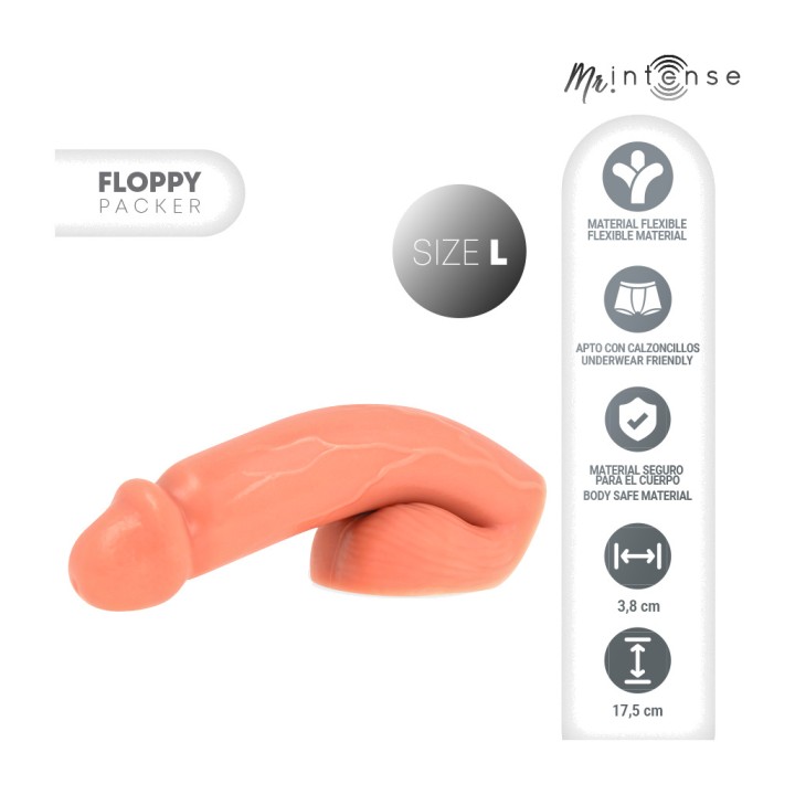 MR INTENSE Realistic flaccid packer with testicles