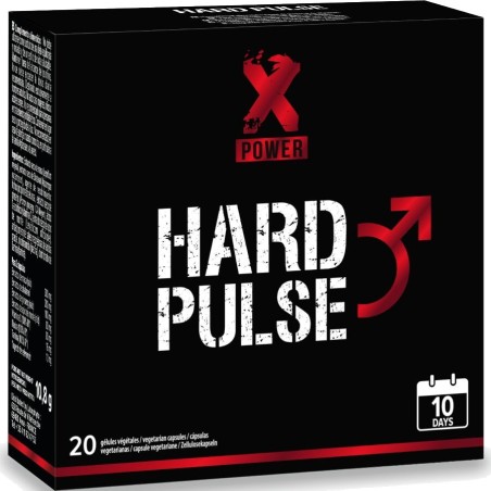 eftertrættnings- og uitholdenhedsupplément xpower-hard pulse 20 caps