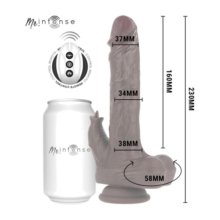 MR INTENSE Vibrator realistic multifuncțional up and down cu
