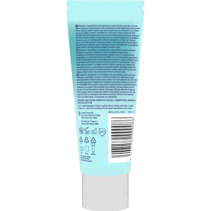 CONTROL Water-based lubricant with hyaluronic acid