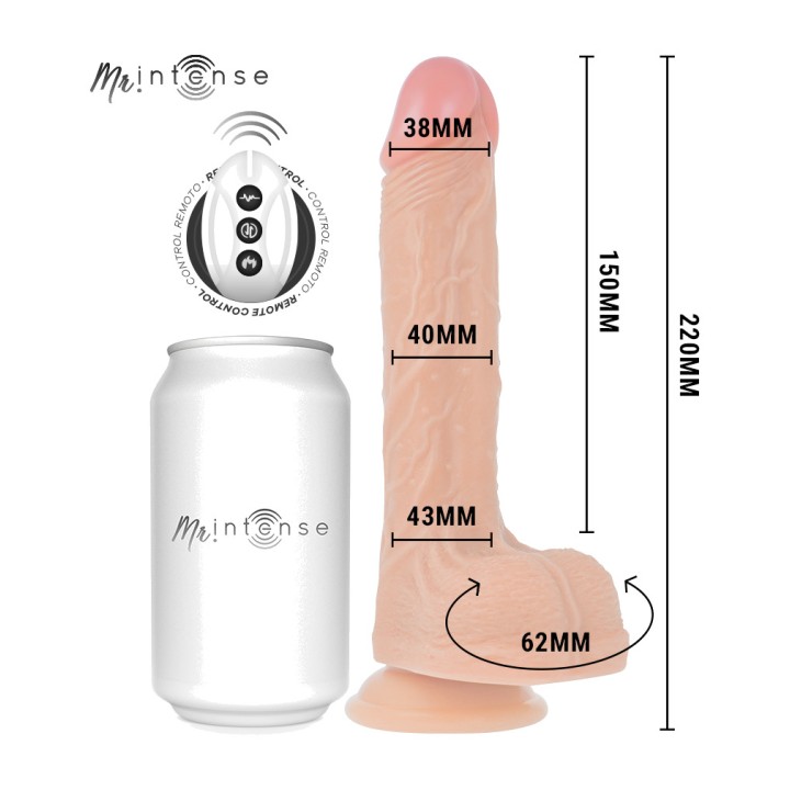 MR INTENSE Realistic multifunction up and down vibrator with