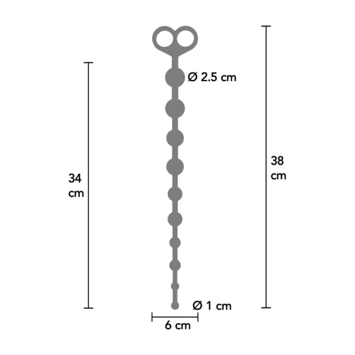 TOYJOY Flexibla analklot D-244857