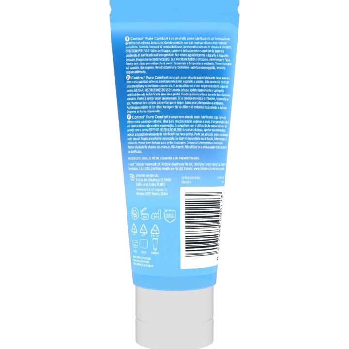 CONTROL Intensiv hydrationslubrikant PURE-COMFORT 80 ML