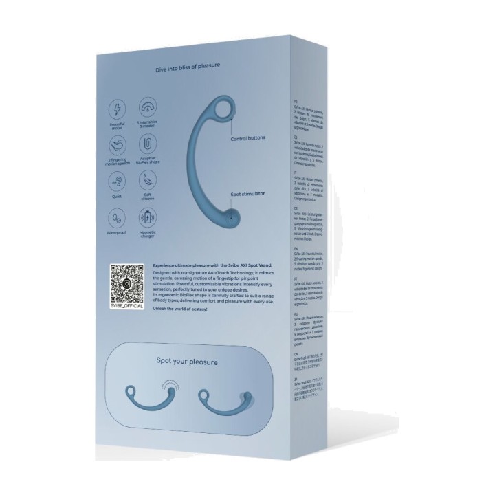 SNAIL VIBE Vibrating massage wand AXI D-244444VAR