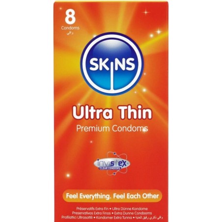 premium ultra-thin condoms 8 uds