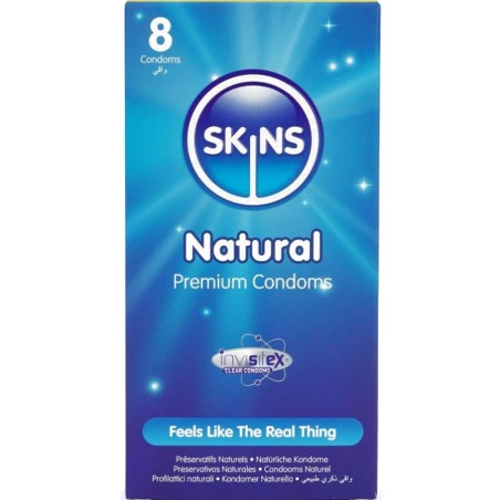premiumpreservativar natural-8 uds