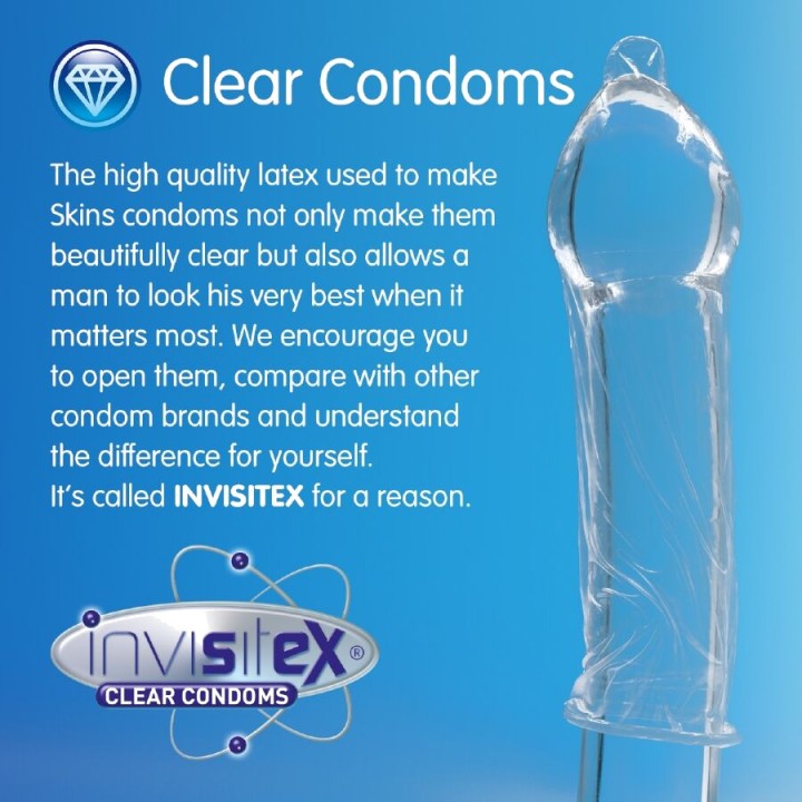 SKINS Premium kondompy NATURAL-8 UDS D-244408