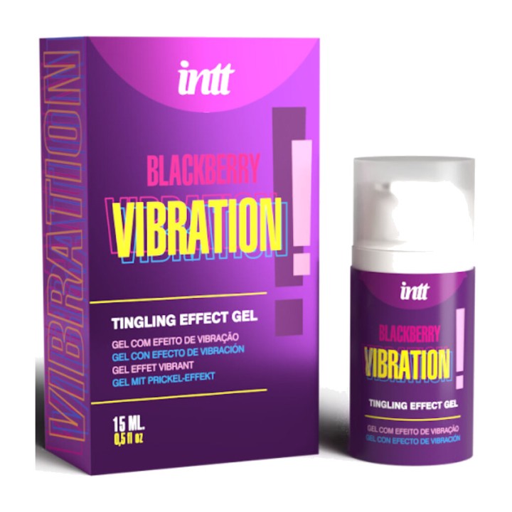 INTT Liquid flavored vibrator gel RELEASES-15ML D-244346