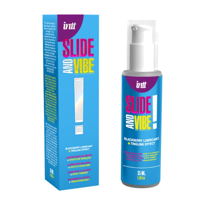 INTT Water-based edible lubricant with vibration effect