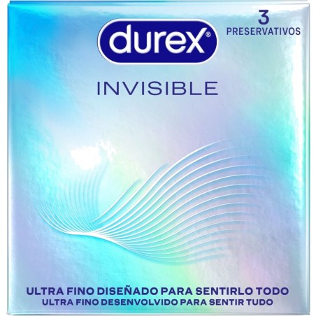 ultralineære kondomer invisible-3 uds