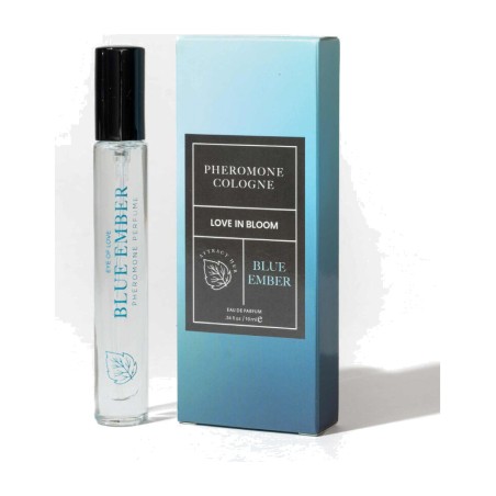 perfume masculino con feromonas bloom-indica blue ember 10 ml