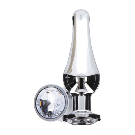 analplug med sten diamante-bum bijou