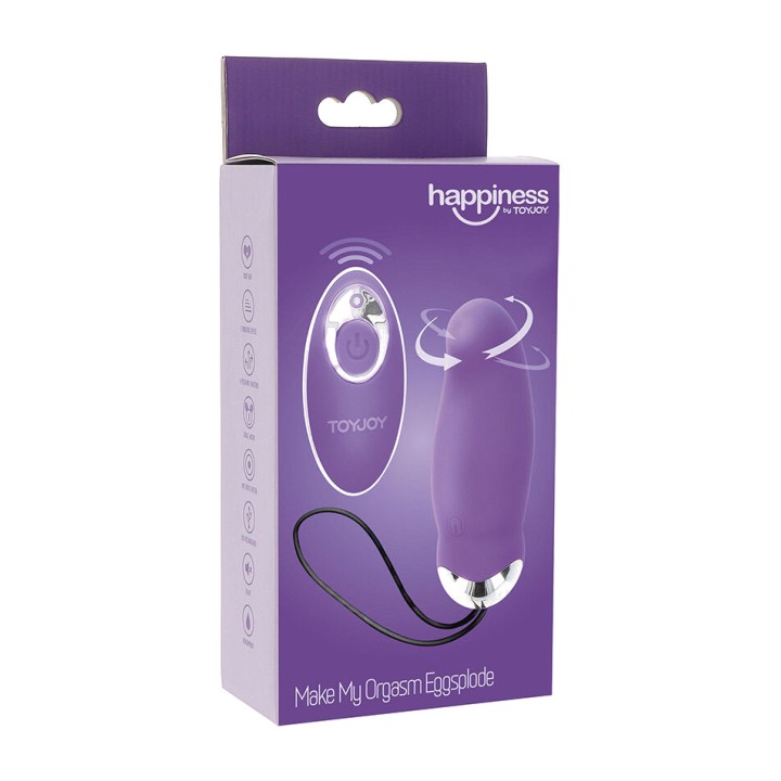 TOYJOY Vibrating egg with remote control HAPPINESS