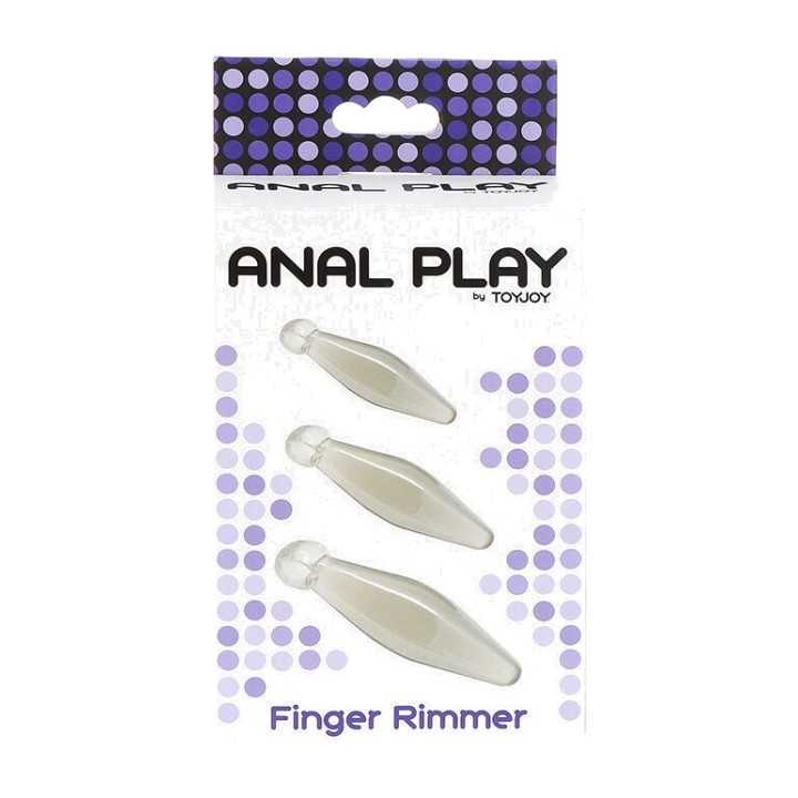 TOYJOY Set med 3 analfingerfoder RIMMER-52911 D-243809