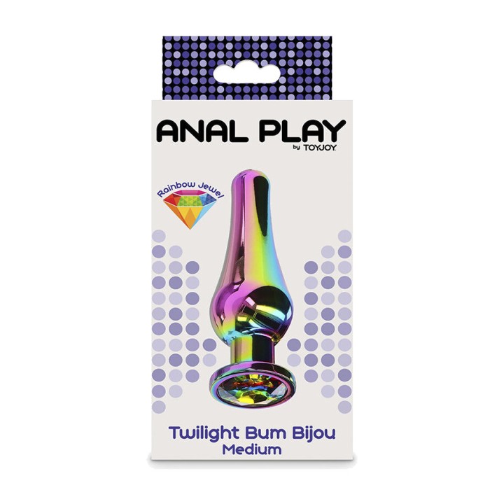 TOYJOY Plug anale con gioia TWILIGHT BUM BIJOU D-243830VAR
