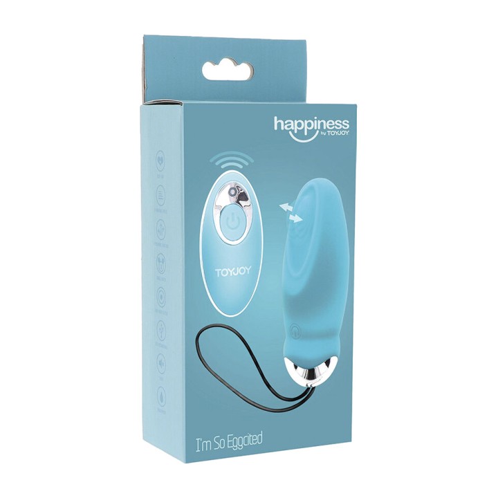 TOYJOY Oeuf vibrant avec télécommande HAPPINESS IM