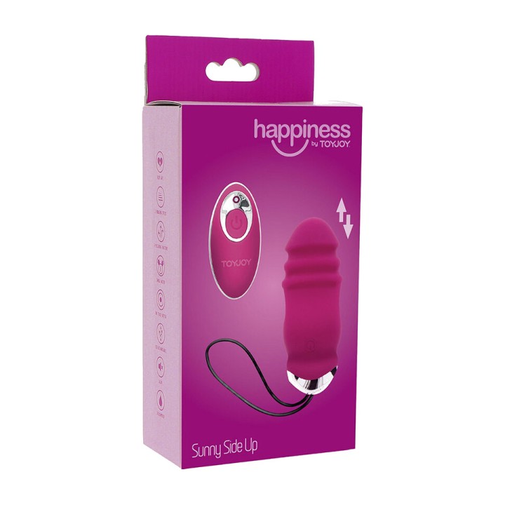 TOYJOY Vibrating egg with remote control HAPPINESS SUNN SIDE